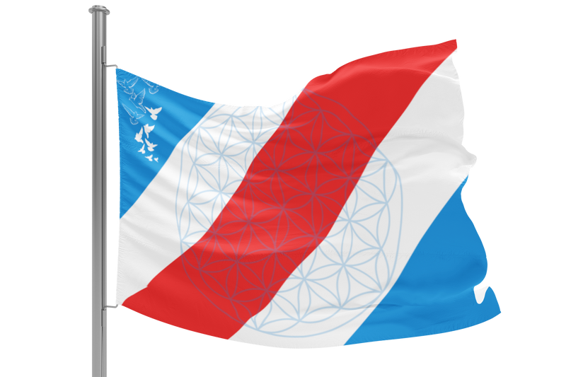Nieuwe Bataafse ( Batavia ) Vlag